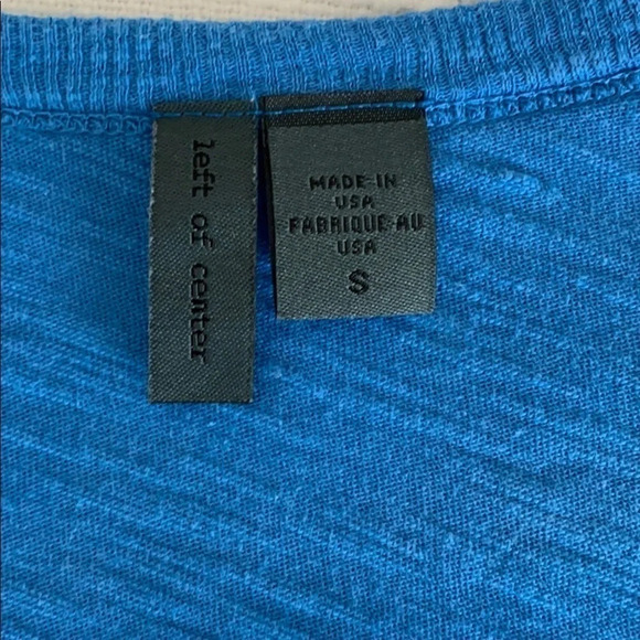 {Anthropologie} Left of Center Hi-Lo Top Like New - Picture 7 of 8